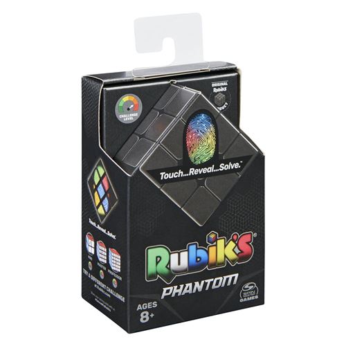 Rubik' Cube 3x3 Phantom Rubik' Jeu de réflexion Couleurs révélées par la chaleur des mains - vue 2