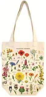 Sac en toile LetterBox Fleurs sauvages 41 x 34 cm