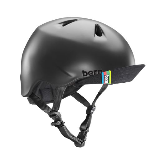 Casque de vélo Bern Nino Taille XS/S Noir Mat
