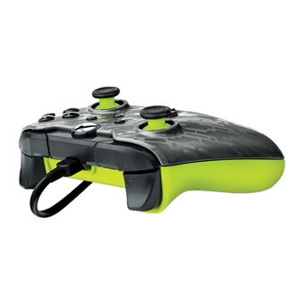 Manette filaire Pdp pour Xbox et PC Carbone électrique