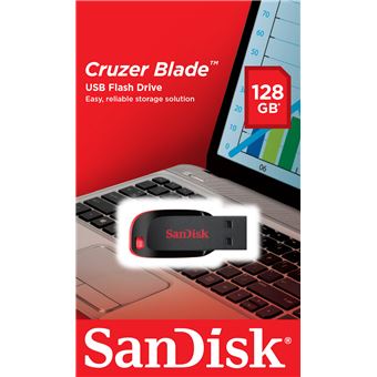 Clé USB SanDisk Cruzer® Blade™ 128 GB USB 2.0 - Fnac.ch - Clé USB