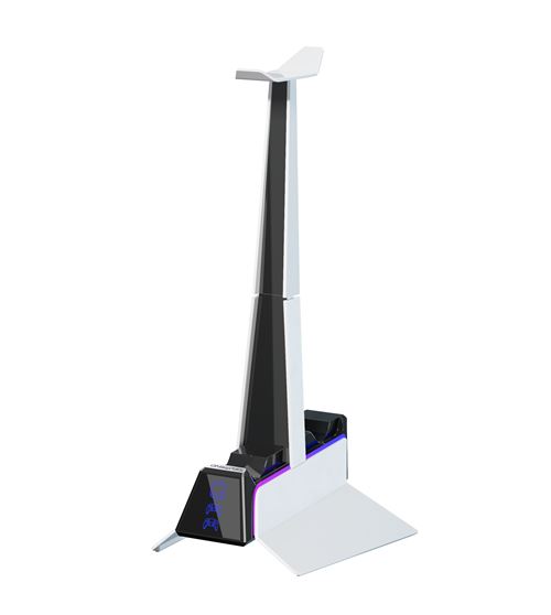 Station de charge rapide Oniverse pour PS5 Blanc et Noir