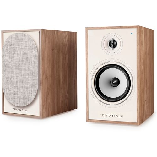Enceinte connectée Hi-Fi Triangle Borea BR03 Connect Chêne Clair vendues par paire