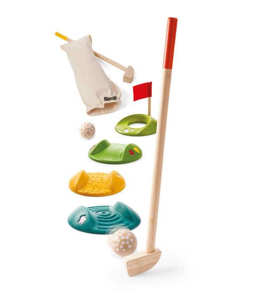 Mini golf double en bois Plan Toys