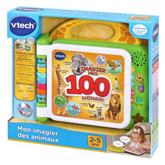 Livre Interactif Vtech Baby Mon Imagier Des Animaux Bilingue Jeu D Eveil Achat Prix Fnac