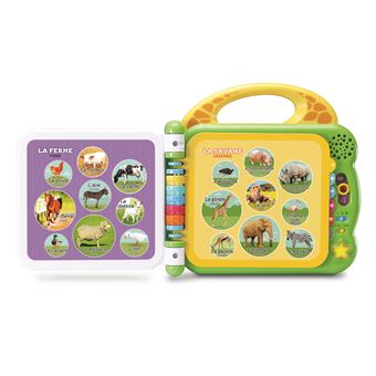 Livre interactif Vtech Baby Mon imagier des animaux bilingue