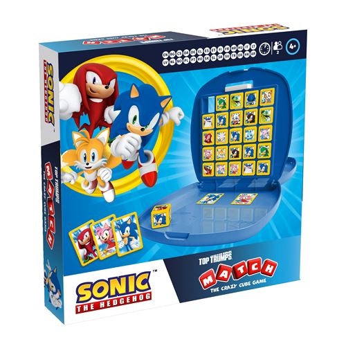 Winning Moves Multicolore Jeu De Stratégie Match Sonic The Hedgehog