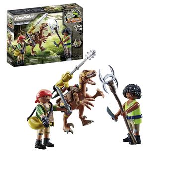 Playmobil Dino Rise 71264 Deinonychus et guerriers