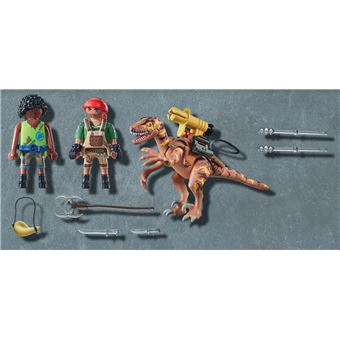 Playmobil Dino Rise 71264 Deinonychus et guerriers