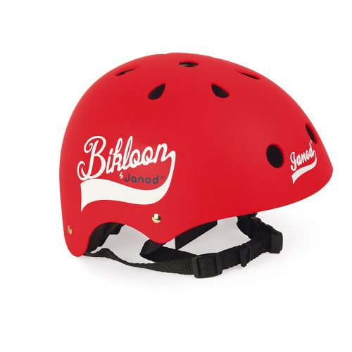 Casque pour Draisienne Janod Bikloon Rouge Taille S Rouge