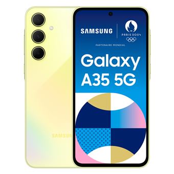 Smartphone Samsung Galaxy A35 6,6" 5G Nano SIM 128 Go Lime - 1