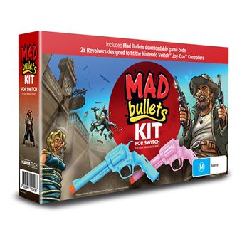 Mad Bullets Kit Edition Bundle Code in a box Nintendo Switch