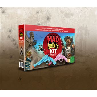 Mad Bullets Kit Edition Bundle Code in a box Nintendo Switch