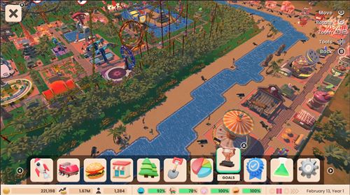 nintendo switch game rollercoaster tycoon adventures