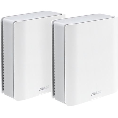 Asus Zenwifi Bt8 - Système Wi-Fi - (2 Routeurs) - Jusqu'à 5900 Pieds Carrés - Maillage Wi-Fi 7, 2.5Gbe, 5Gbe, 10Gbe Multi-Bande