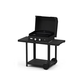 Plancha Le Marquier Pure Edition Noir Pure Grill 260 avec Chariot et Couvercle 5400 W Noir