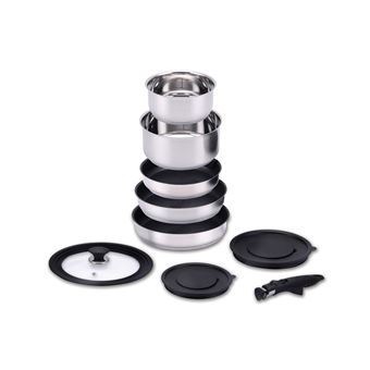 Set 9 pièces Cooky Induction Argent - 1