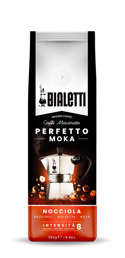 Café moulu Bialetti Perfetto Moka Nocciola Noir