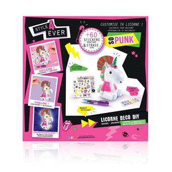 Kit créatif Style For Ever Licorne Punk
