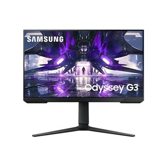 Ecran PC Gaming Samsung Odyssey G3 LS24AG300NUXEN 24" Full HD Noir - 1