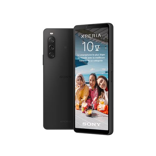 Smartphone Sony Xperia 10 V 6,1 5G Double SIM 128 Go Noir