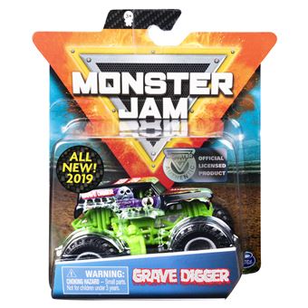 Spin Master camion d'échantillonnage Monster Jam Razin Kane 1:64 blanc