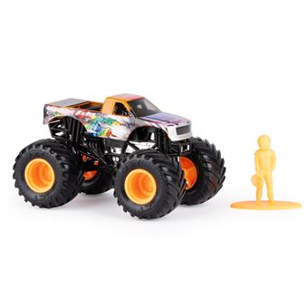 Spin Master camion d'échantillonnage Monster Jam Razin Kane 1:64 blanc