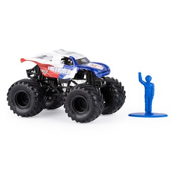 Spin Master camion d'échantillonnage Monster Jam Razin Kane 1:64 blanc