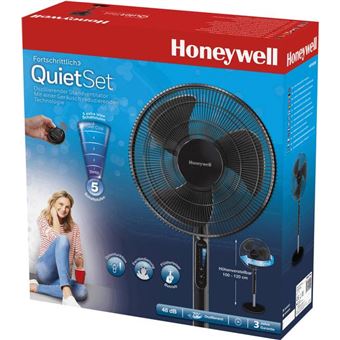 Ventilateur sur pied Honeywell QuietSet HSF600BE4 40 W Noir