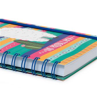Carnet spirale ligné Legami L No Probllama