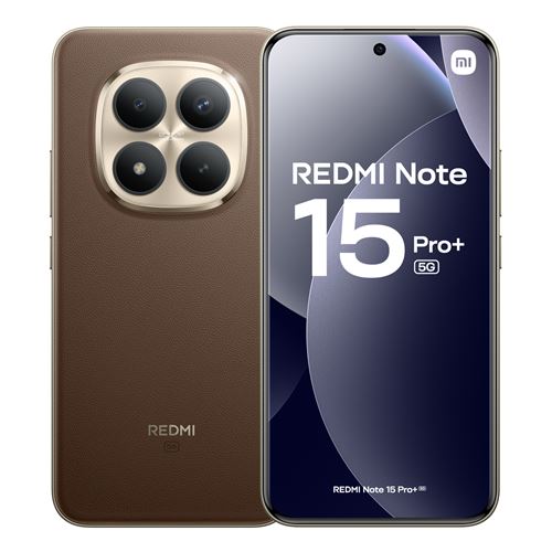 Smartphone Xiaomi Redmi Note 15 Pro+ 6,83" 5G Double nano SIM 256 Go Moka