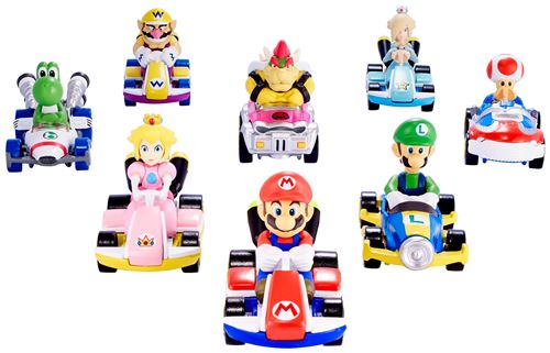Voiture Avec Figurine Mario Kart Mattel 'unité Modèle Aléatoire - vue 2
