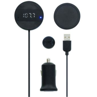 Récepteur Bluetooth avec transmetteur FM - Kit Mains libres – Nounéna