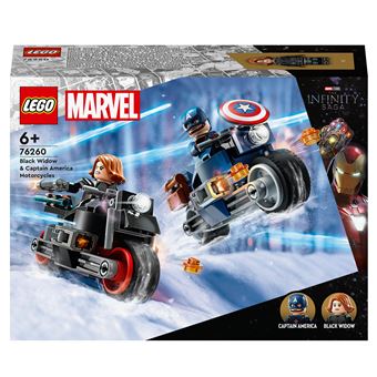 LEGO® Marvel 76260 Les motos de Black Widow et de Captain America - 1