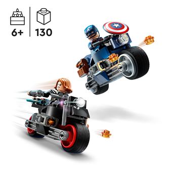 LEGO® Marvel 76260 Les motos de Black Widow et de Captain America