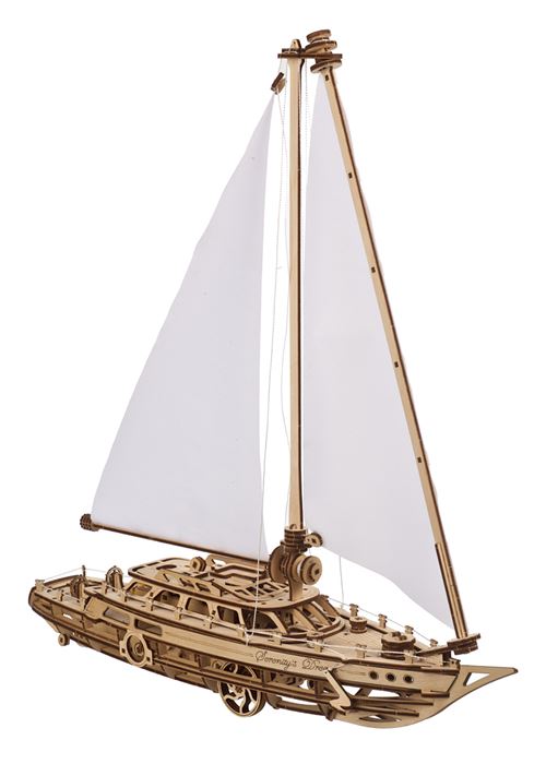 Puzzle 3D Ugears Bateau à voile Serenity' Dream Bois 365 pièces