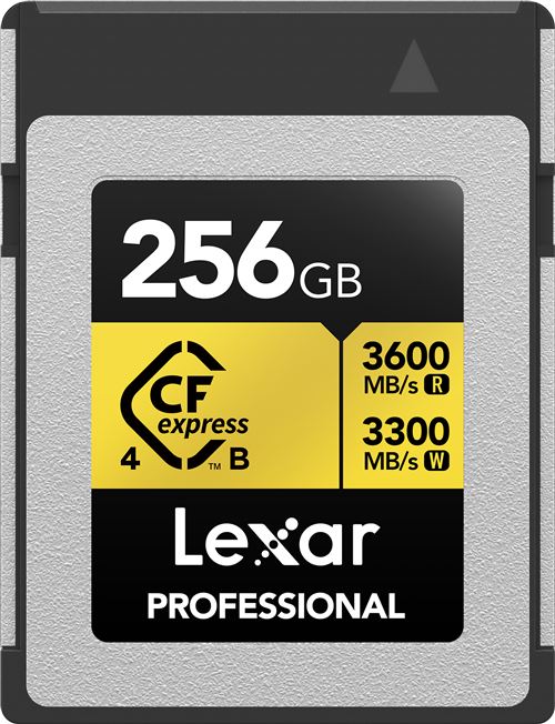 CARTE LEXAR CFEXPRESS GOLD TYPE B