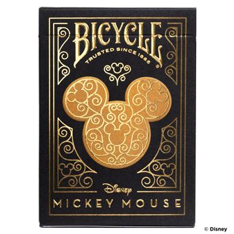 Jeu de cartes Disney Bicycle Mickey spéciale anniversaire - 1