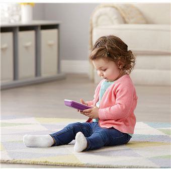 Téléphone éducatif émoti'fun noir et blanc VTech | King Jouet Suisse