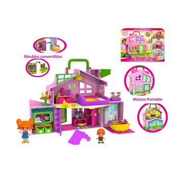 Poupée Pinypon Maison Portable Rose