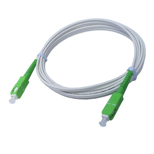 Câble fibre optique Temium 3 m Blanc et vert