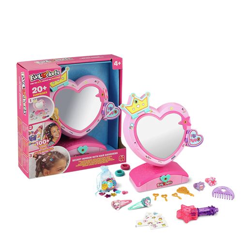 Jeu De Coiffure Funlockets 1120100564funlockets – Miroir Secret Avec 20 Surprises - vue 2