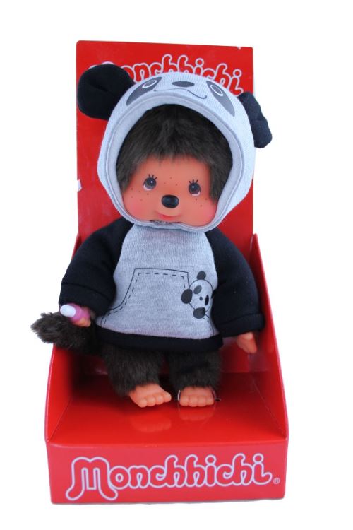 Peluche Monchhichi Panda 20 cm