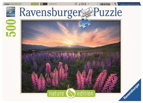 Puzzle Ravensburger Les Lupins Nature Édition 500 Pièces