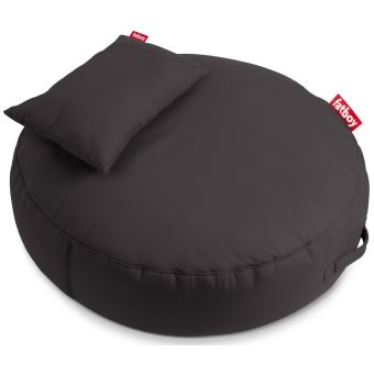 Pouf d'extérieur et coussin Fatboy Pupillow Charbon