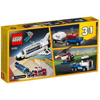 LEGO® Creator 3 en 1 31091 Le transporteur de navette