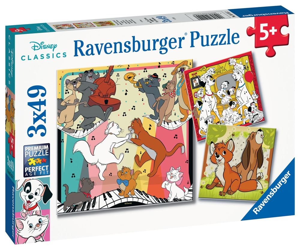Puzzles spiderman 3 x 49 pièces - Ravensburger