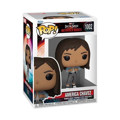 Figurine Funko Pop Marvel Doctor Strange in the Multiverse of Madness America Chavez État correct - Funko reconditionné disponible sur Fnac