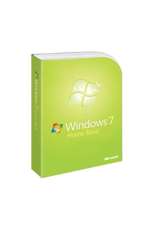 Microsoft Windows 7 Familiale Basique (Home Basic) SP1 - Clé licence à télécharger