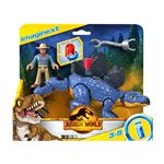 Figurines Jurassic World Stegosaurus et personnage